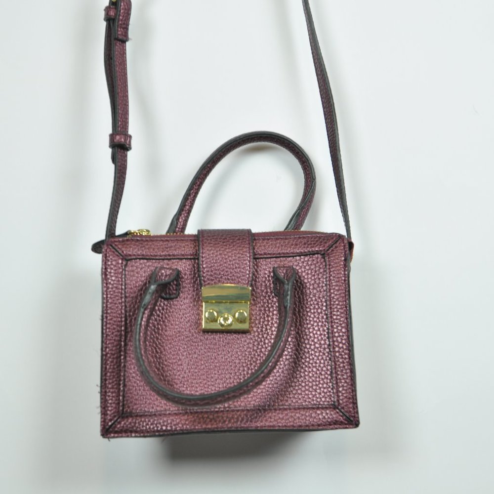 cute burgundy crossbody purse